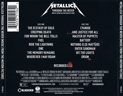 Through The Never (Music From The Motion Picture) - Foto 2 de 4
