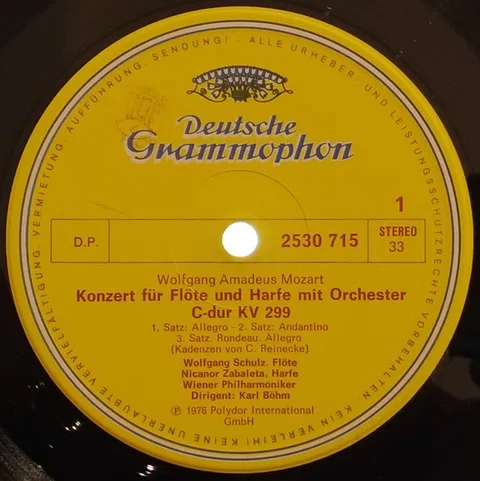 Konzert Für Flöte Und Harfe,KV299 · Concerto For Flute And Harp / Sinfonia Concertante (Für Bläser · For Winds) - Foto 3 de 5