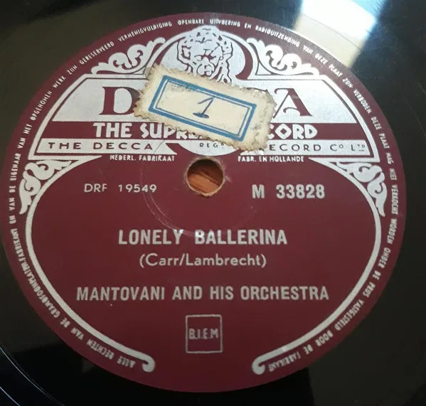 Lonely Ballerina/Lazy Gondolier