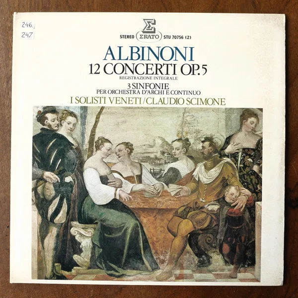 Douze Concertos, Op. V