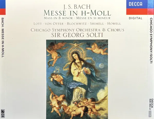 Messe In H-Moll = Mass In B Minor = Messe En Si Mineur