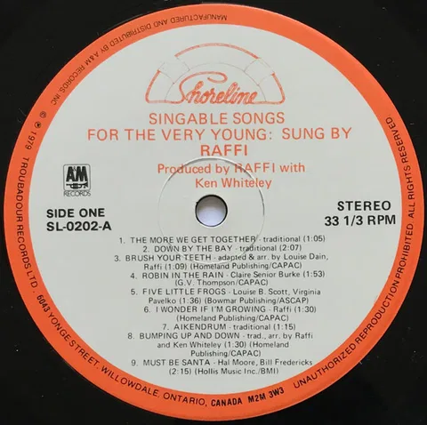 Singable Songs For The Very Young - Foto 3 de 6