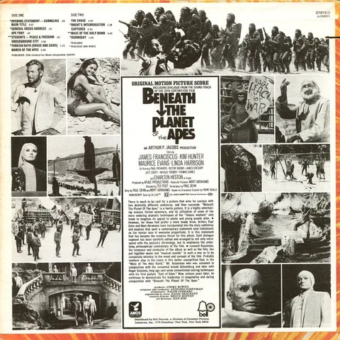 Beneath The Planet Of The Apes (Original Motion Picture Score) - Foto 2 de 4
