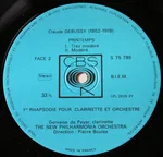 Nocturnes -  Printemps - Première Rhapsodie Pour Clarinette Et Orchestre - Foto 4 de 5