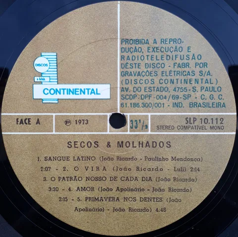 Secos & Molhados - Foto 3 de 5