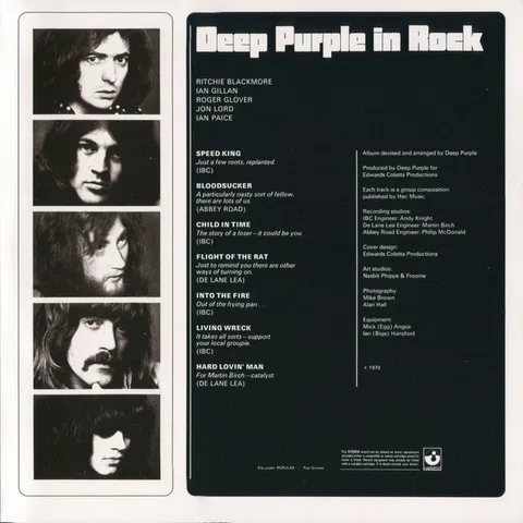 Deep Purple In Rock - Foto 3 de 13