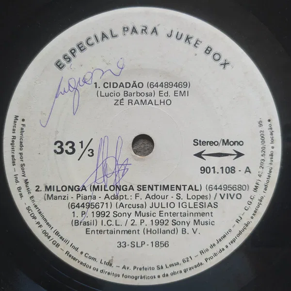Especial Para "Juke Box"