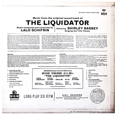 The Liquidator (Music From The Original Soundtrack) - Foto 2 de 4