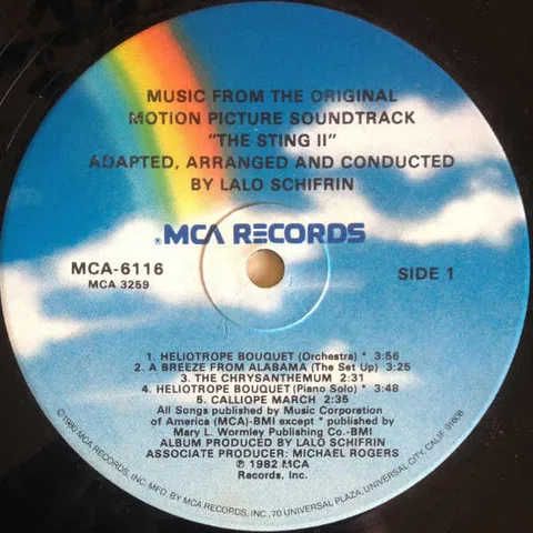 The Sting II (Music From The Original Motion Picture Soundtrack) - Foto 3 de 4