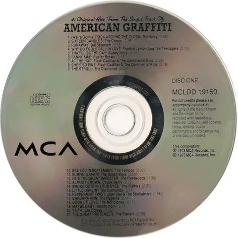 41 Original Hits From The Sound Track Of American Graffiti - Foto 3 de 9