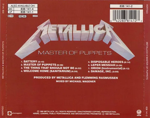 Master Of Puppets - Foto 3 de 11