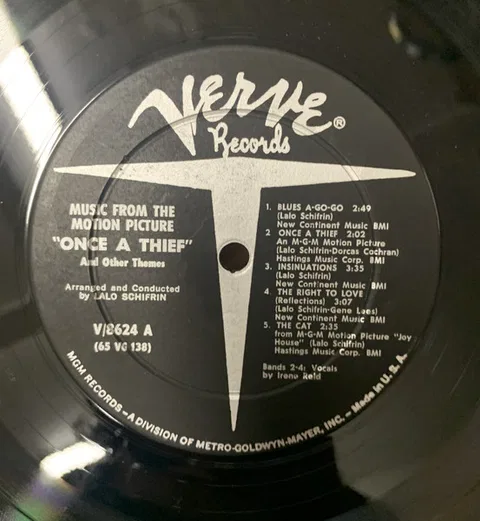 Music From The Motion Picture "Once A Thief" And Other Themes - Foto 3 de 4