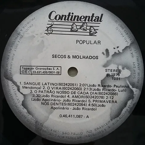 Secos & Molhados - 2ª Edição Limitada - Foto 3 de 4