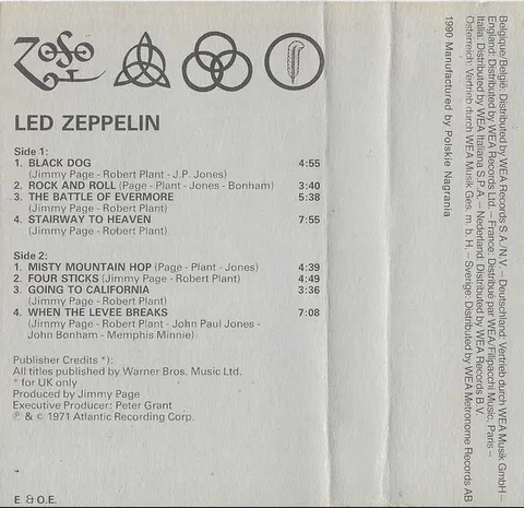 Led Zeppelin IV - Foto 2 de 3