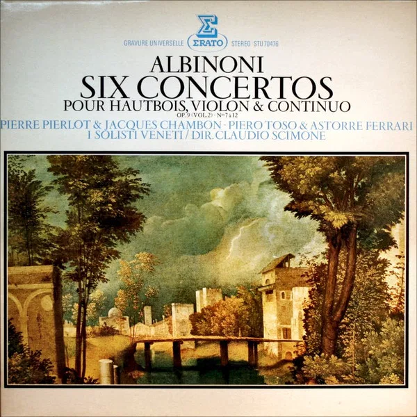 Six Concertos Pour Hautbois, Violon & Continuo, Op.9 (Vol.2) - Nº 7 À 12
