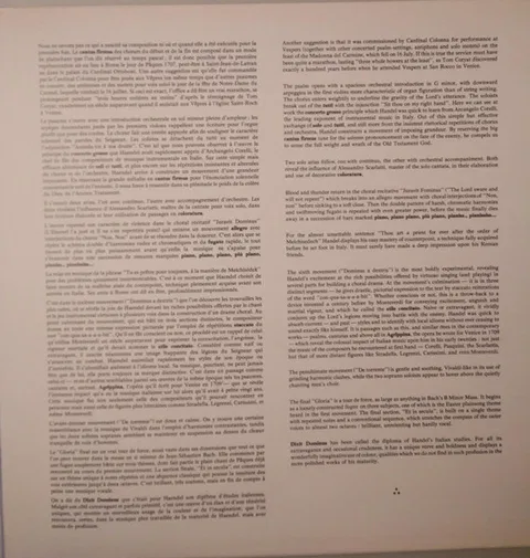 Dixit Dominus - Coronation Anthem N°1 - Foto 3 de 6