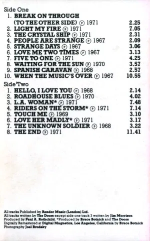 The Best Of The Doors - Foto 2 de 5