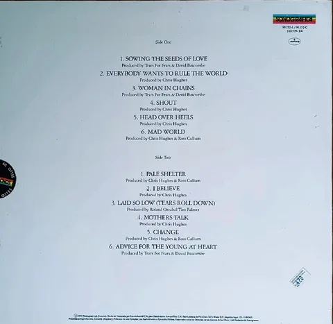 Tears Roll Down (Greatest Hits 82-92) - Foto 2 de 2