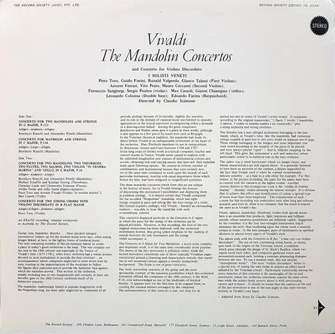 The Mandolin Concertos - Foto 2 de 4